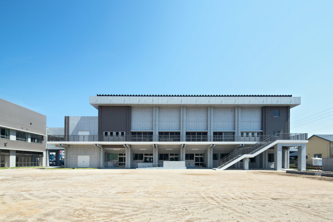 西都北小学校 講堂兼体育館棟